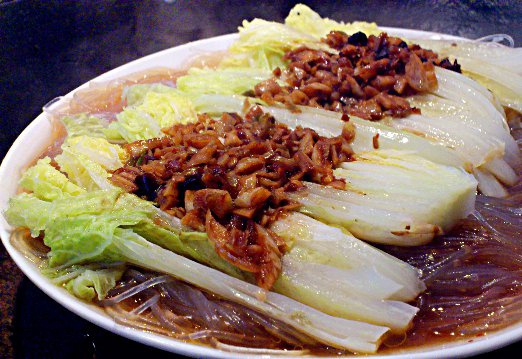 蒜蓉粉丝蒸娃娃菜