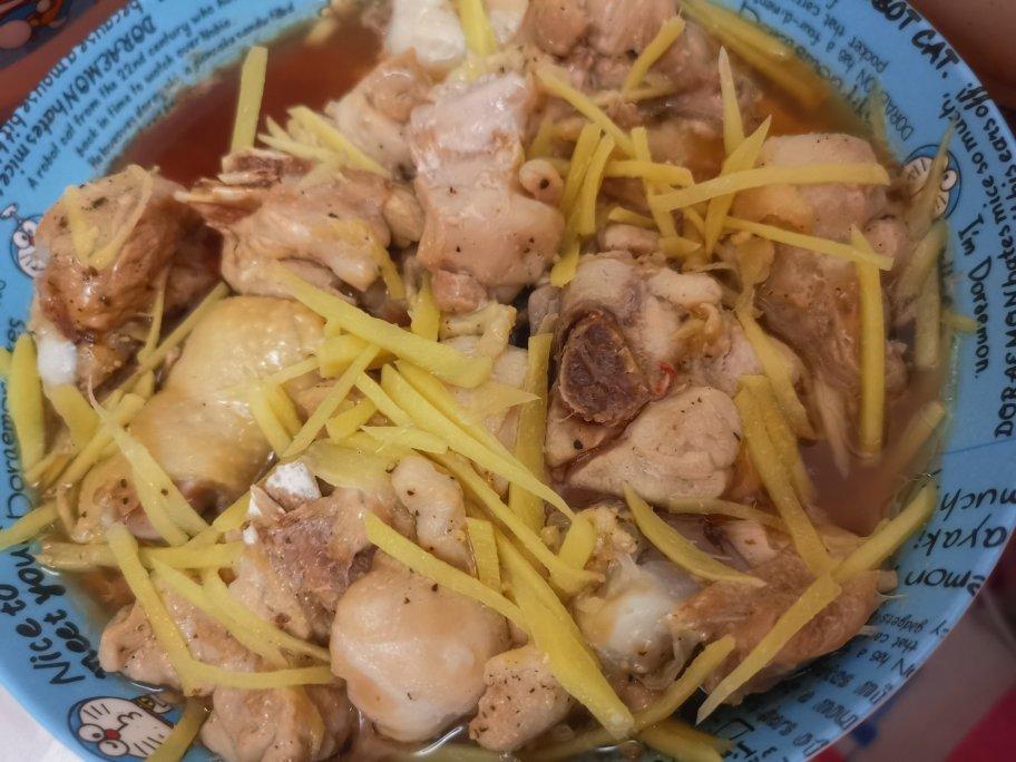 原汁原味蒸鸡（广东口味)