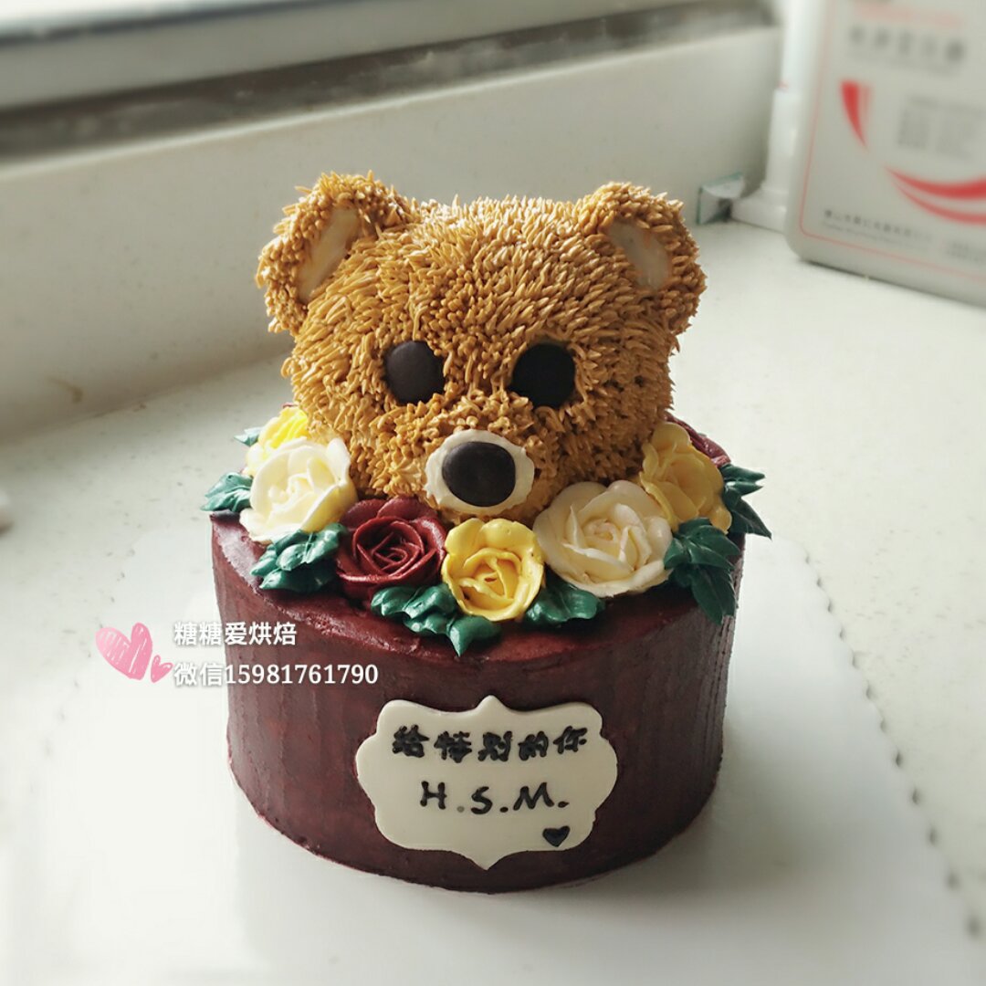 小麦子自创韩式裱花奶酪霜