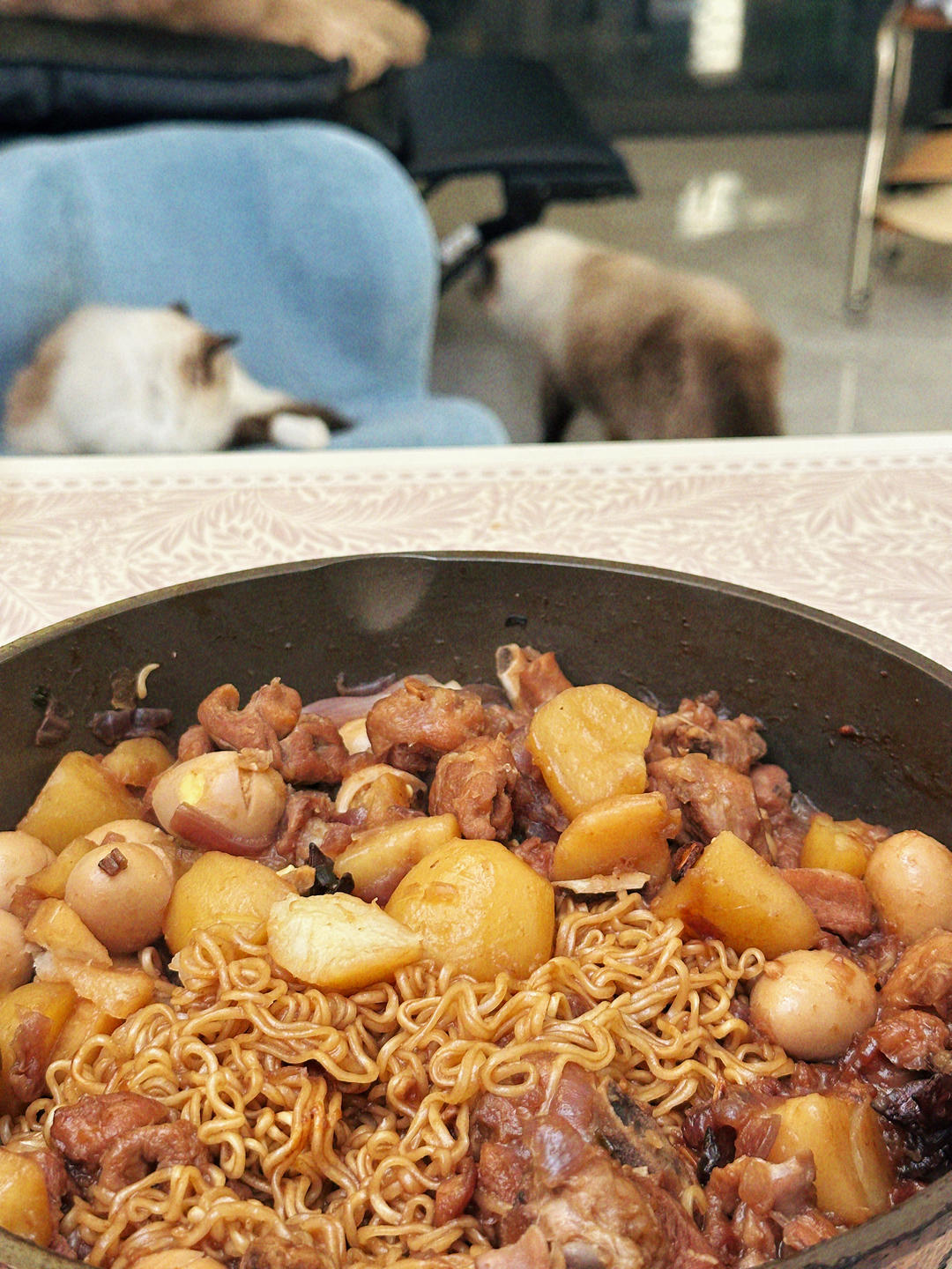 简易改良版鸡公煲菜谱