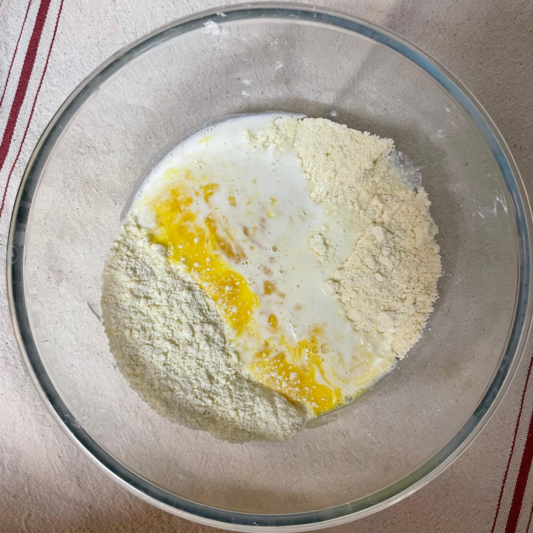 纯奶手撕吐司的做法 步骤1