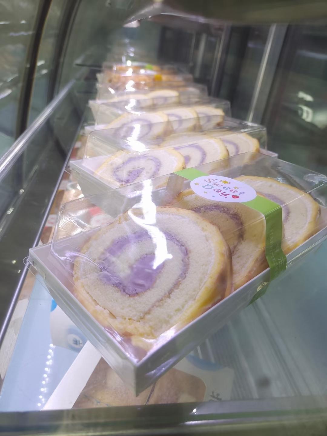 虎皮芋泥蛋糕卷