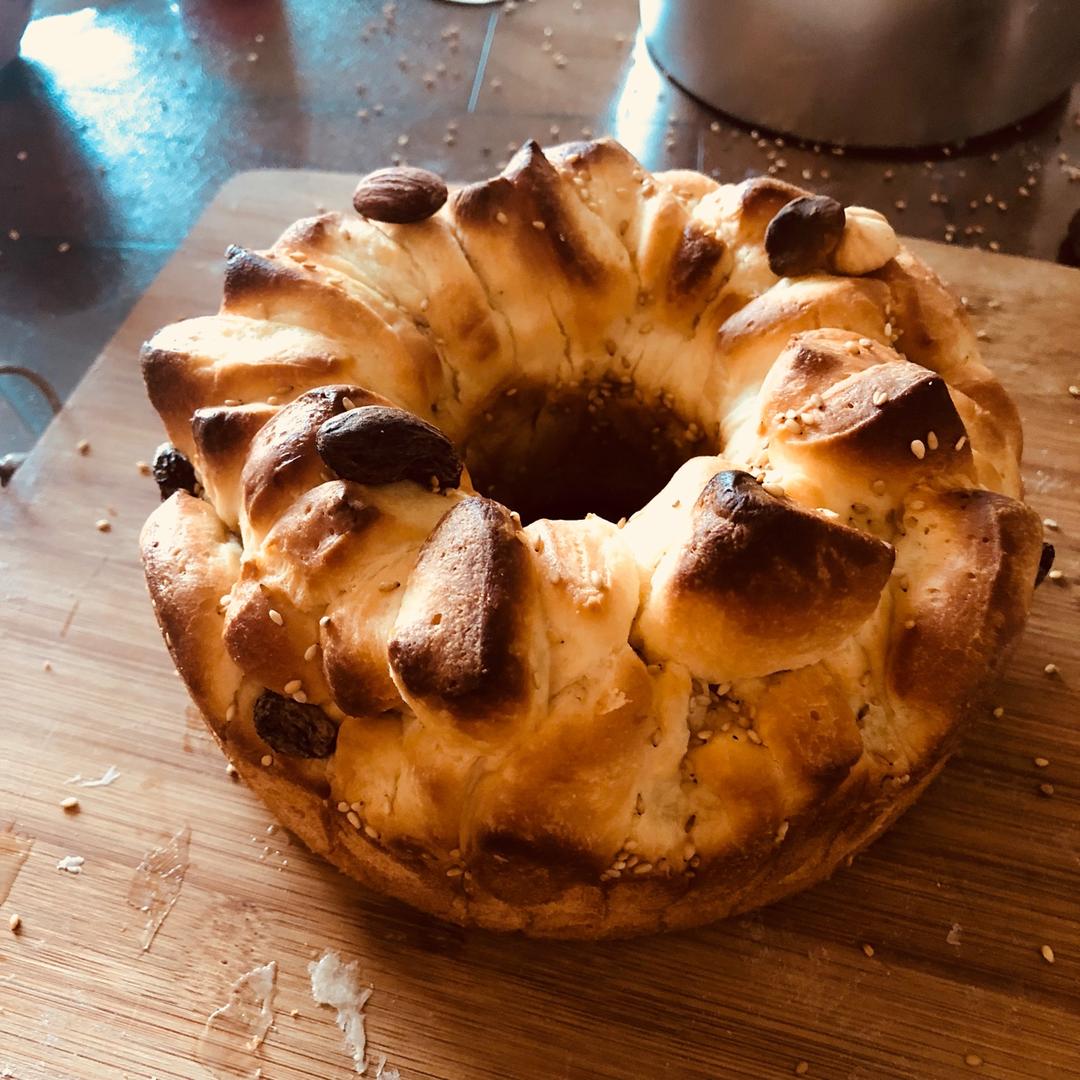 日式香浓炼乳面包