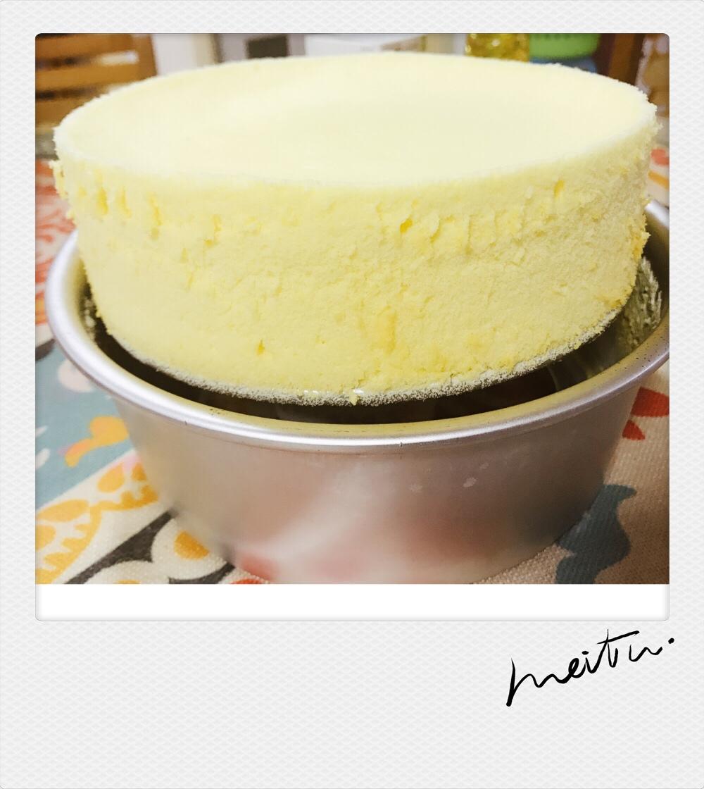 零失败戚风蒸蛋糕（8寸）可做蛋糕胚（另附红丝绒蒸蛋糕做法）