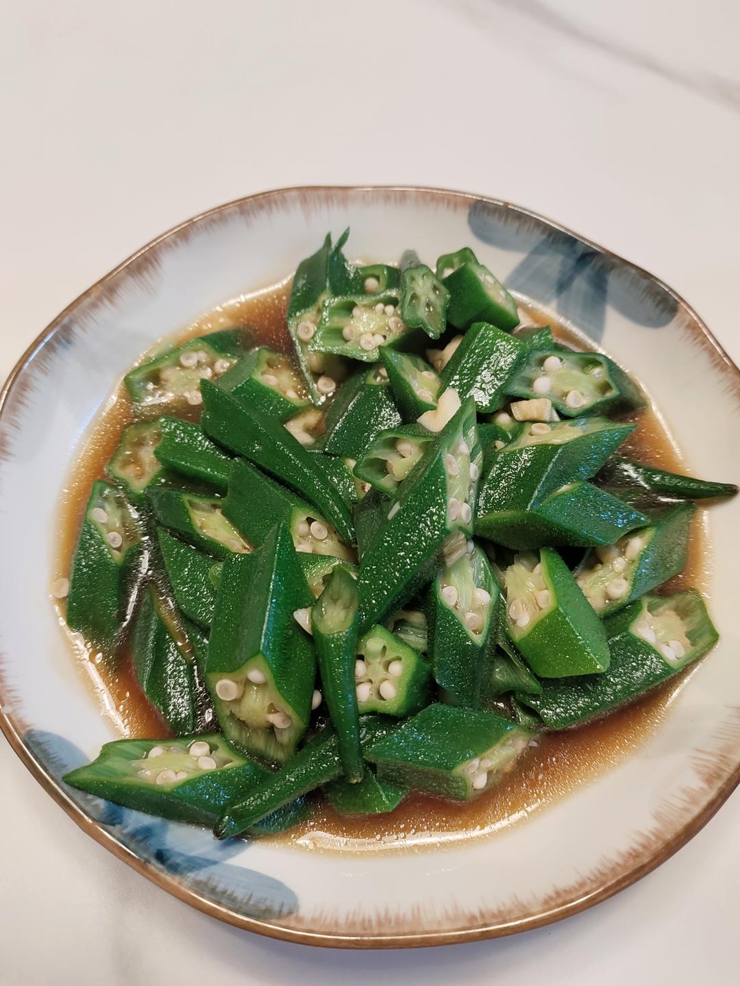 蚝油秋葵