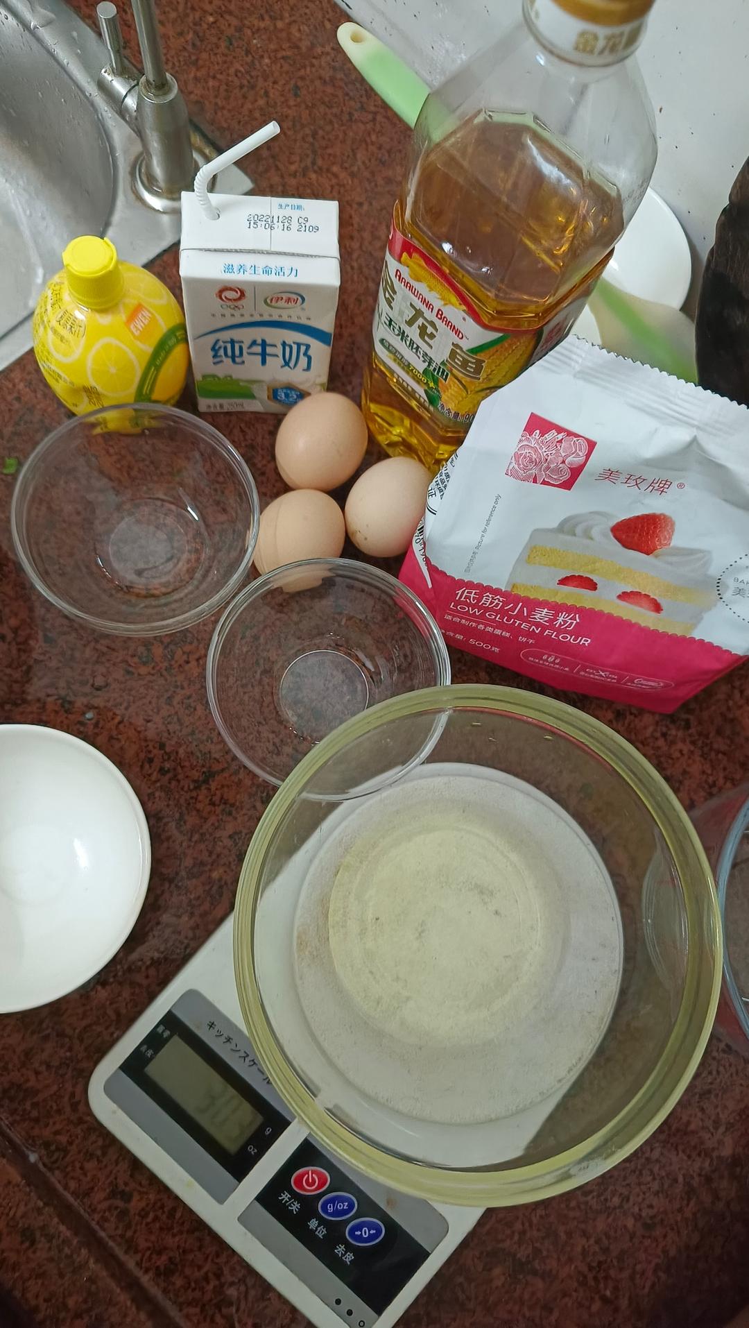 纯奶手撕吐司的做法 步骤1
