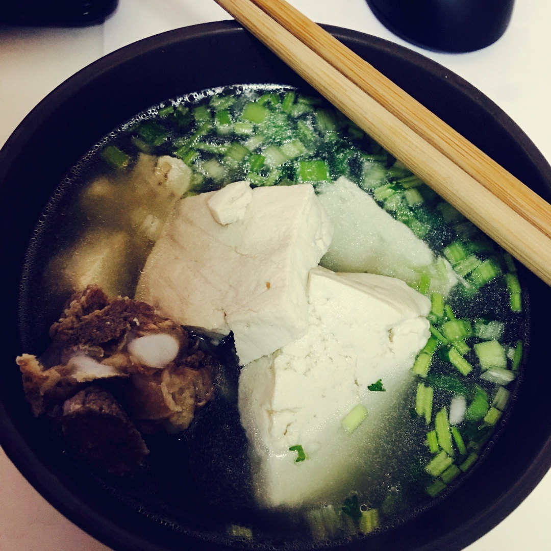 豆腐排骨汤