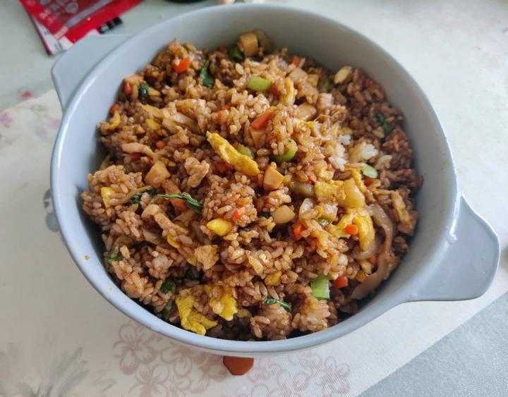好吃到舔盘子的酱油炒饭‼️-秒杀外卖😋