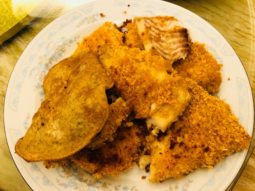 香煎巴沙鱼（龙利鱼）