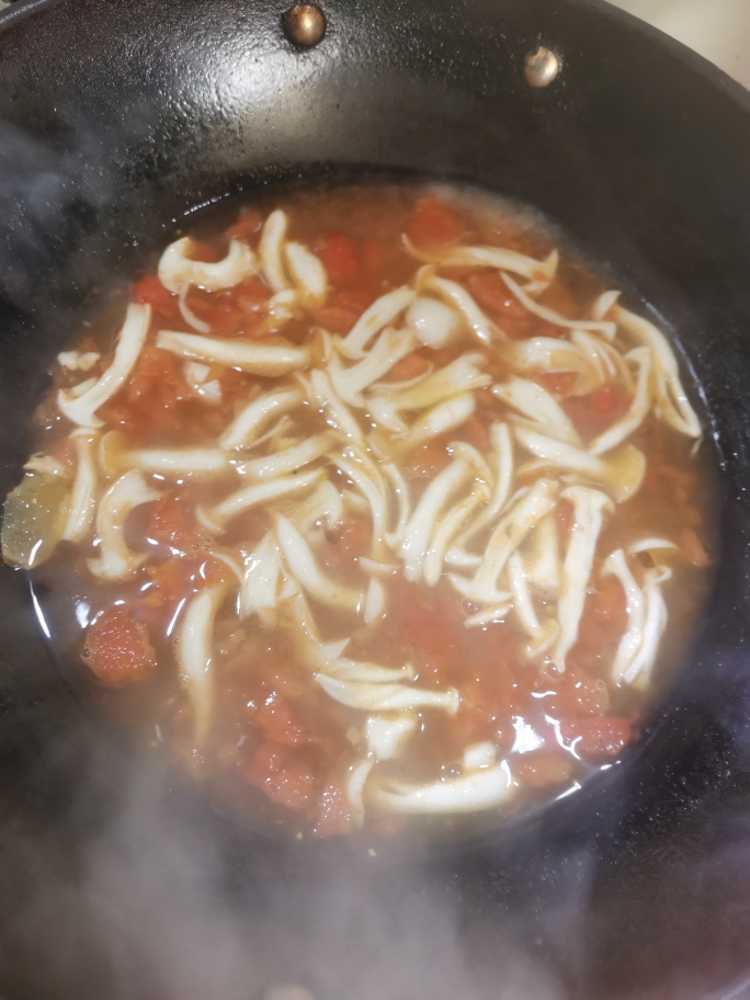 零失败的西红柿面疙瘩汤的做法 步骤13