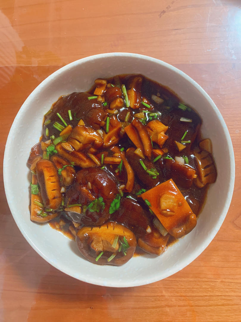 超下饭香菇素鲍鱼