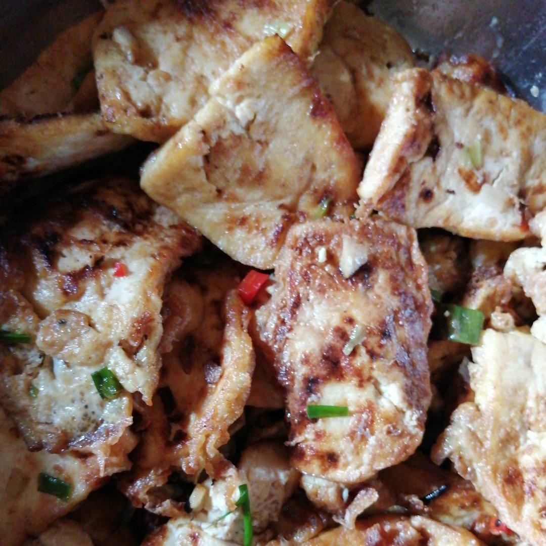 鸡蛋煎豆腐
