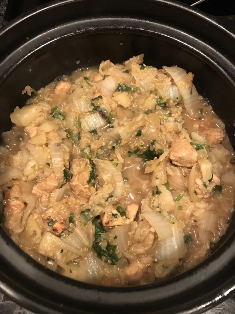 【健康三餐】香喷喷孜然鸡肉闷饭