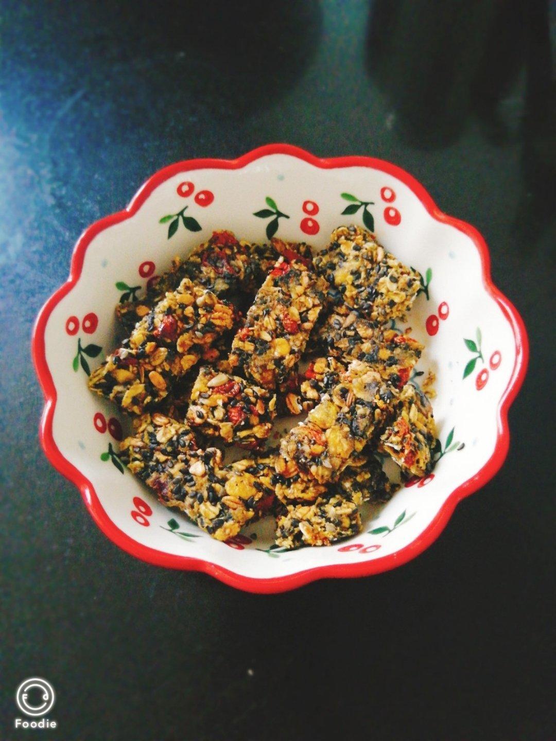 微波炉快手低糖芝麻燕麦饼干
