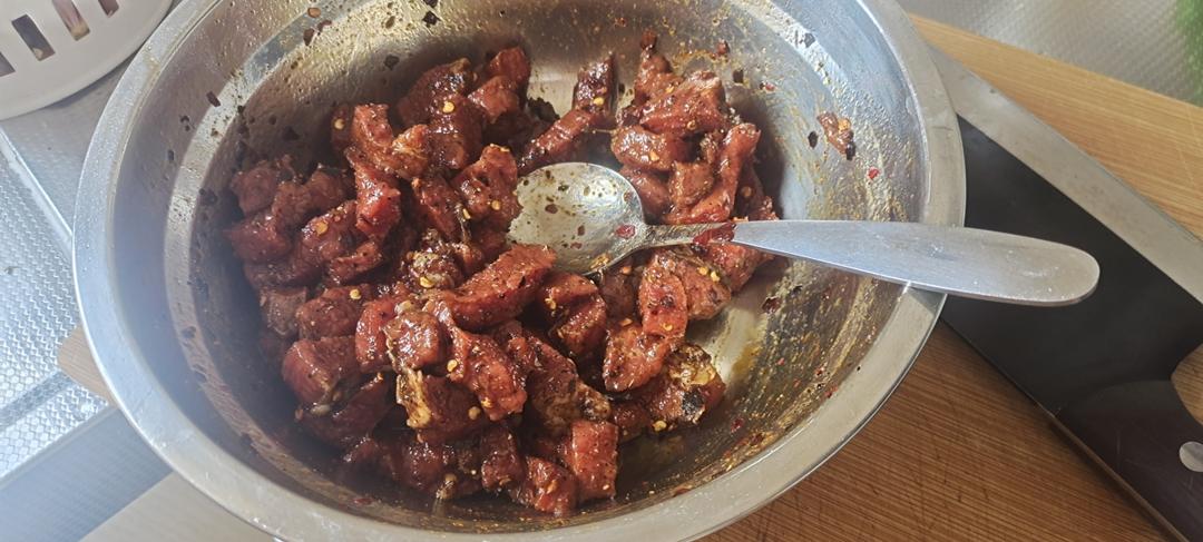 蒜烤牛肉（零失败空气炸锅版）--年夜饭菜品