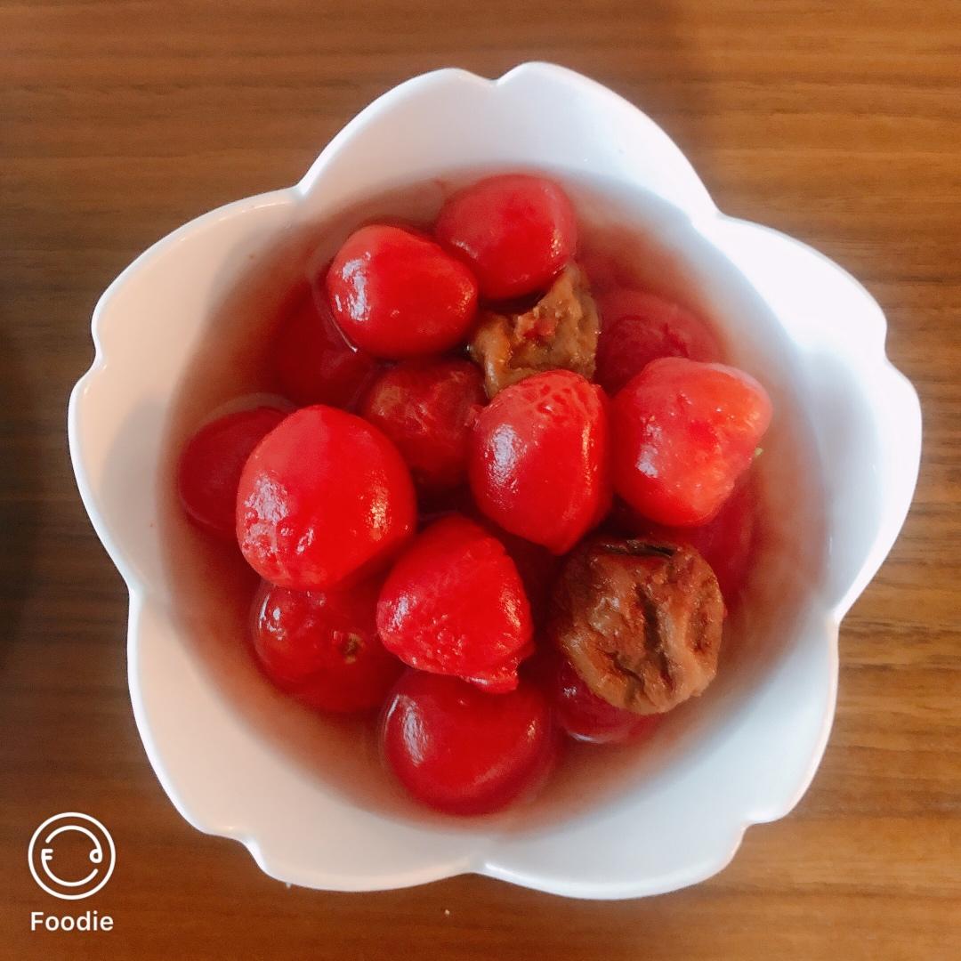 话梅小番茄