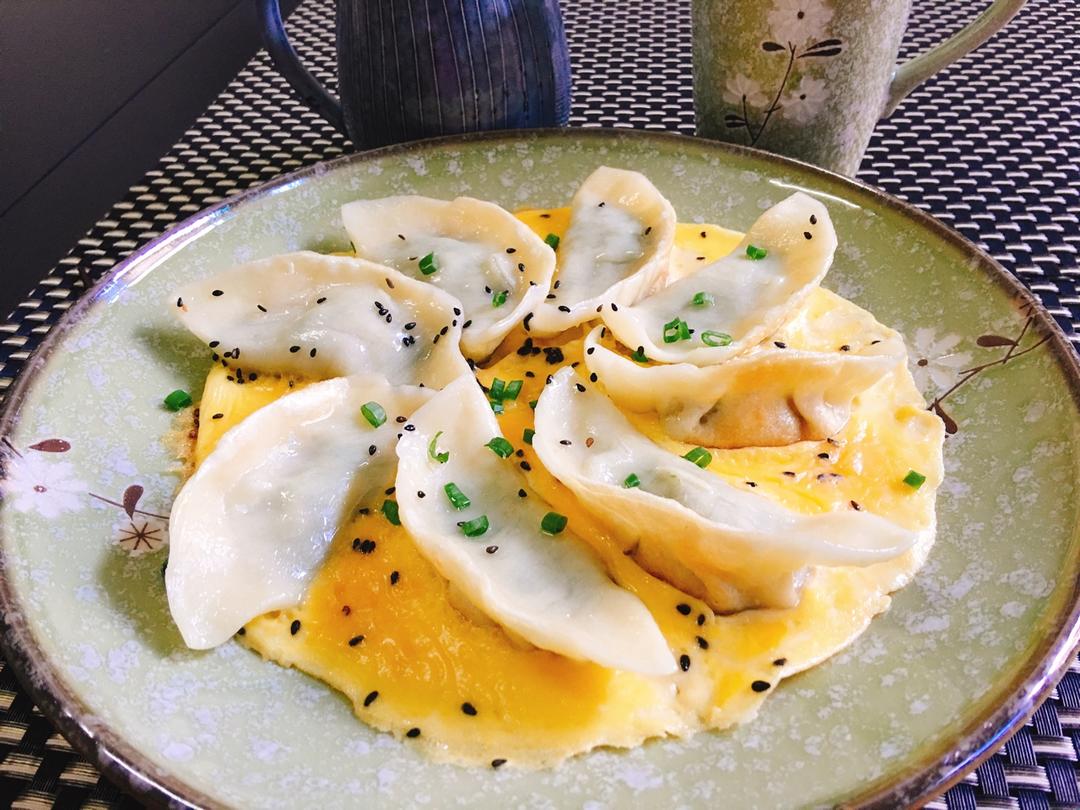 懒人快手抱蛋煎饺