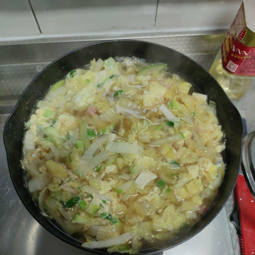 超级简单、无敌鲜味飘飘、人人称赞、不用加鸡精味精就鲜的要命的豆腐娃娃菜粉丝汤