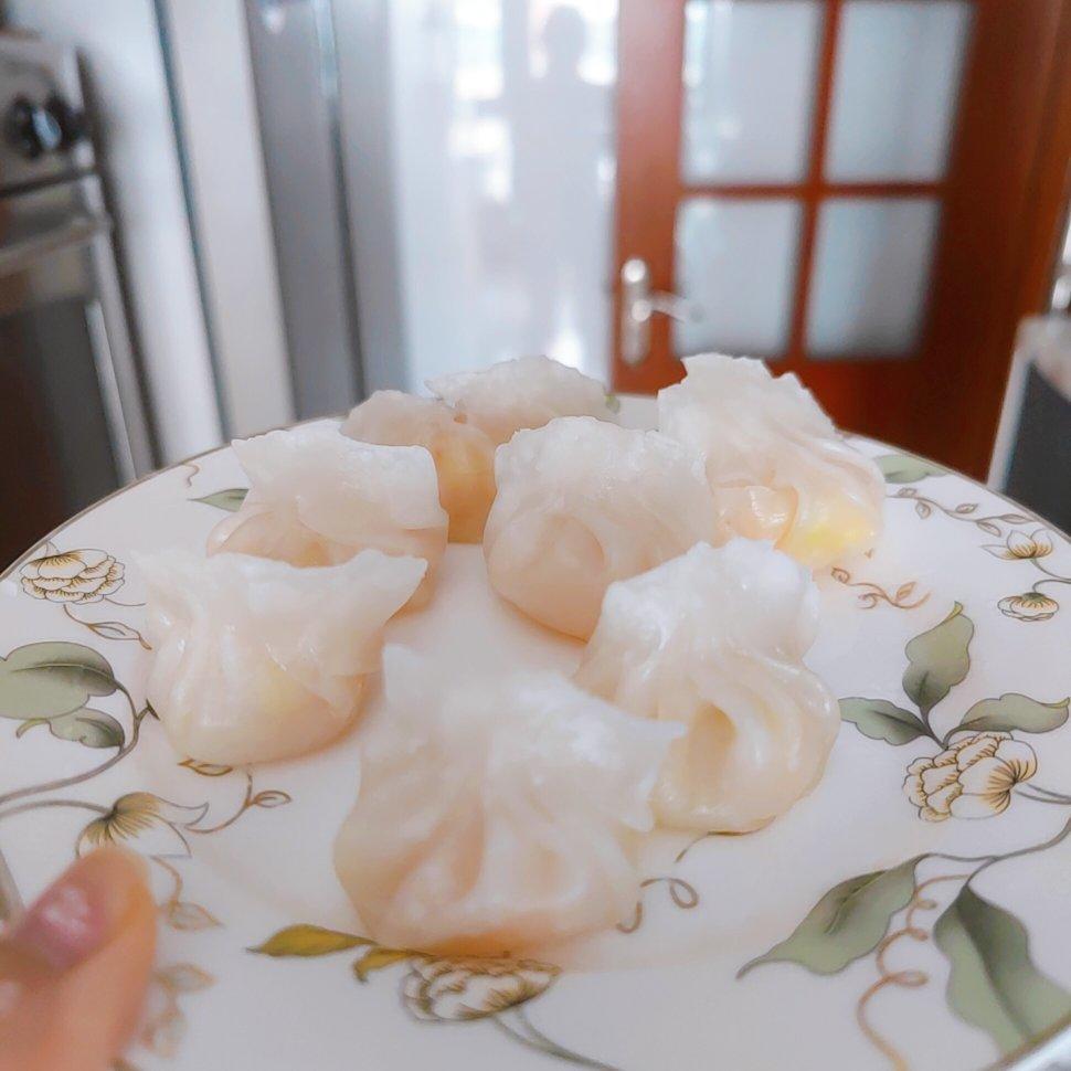 弯梳虾饺