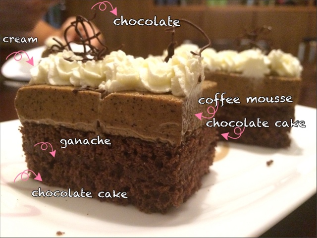 卡布奇诺蛋糕Cappuccino-咖啡白巧克力慕斯配巧克力甘纳许<熊谷裕子>