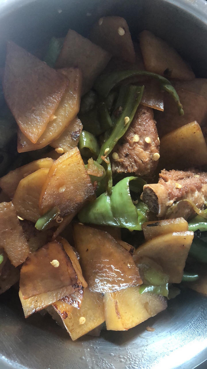 比肉都好吃的青椒炒土豆片😋简单又美味❗️