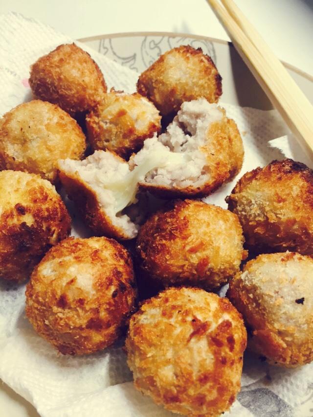 黄金芝士芋球的做法