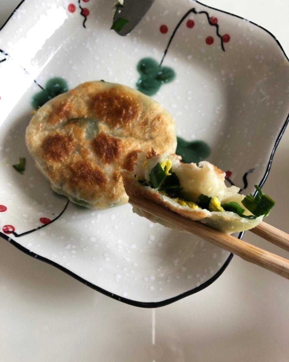 韭菜鸡蛋馅饼