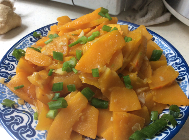 清炒南瓜