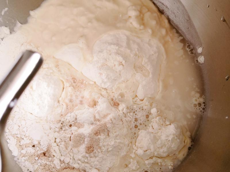 纯奶手撕吐司的做法 步骤1