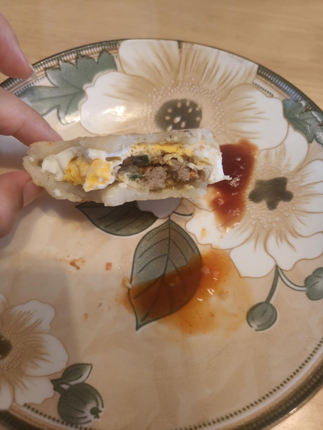 秒杀路边摊的鸡蛋汉堡