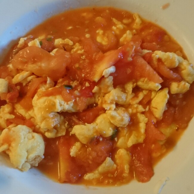 西红柿炒鸡蛋