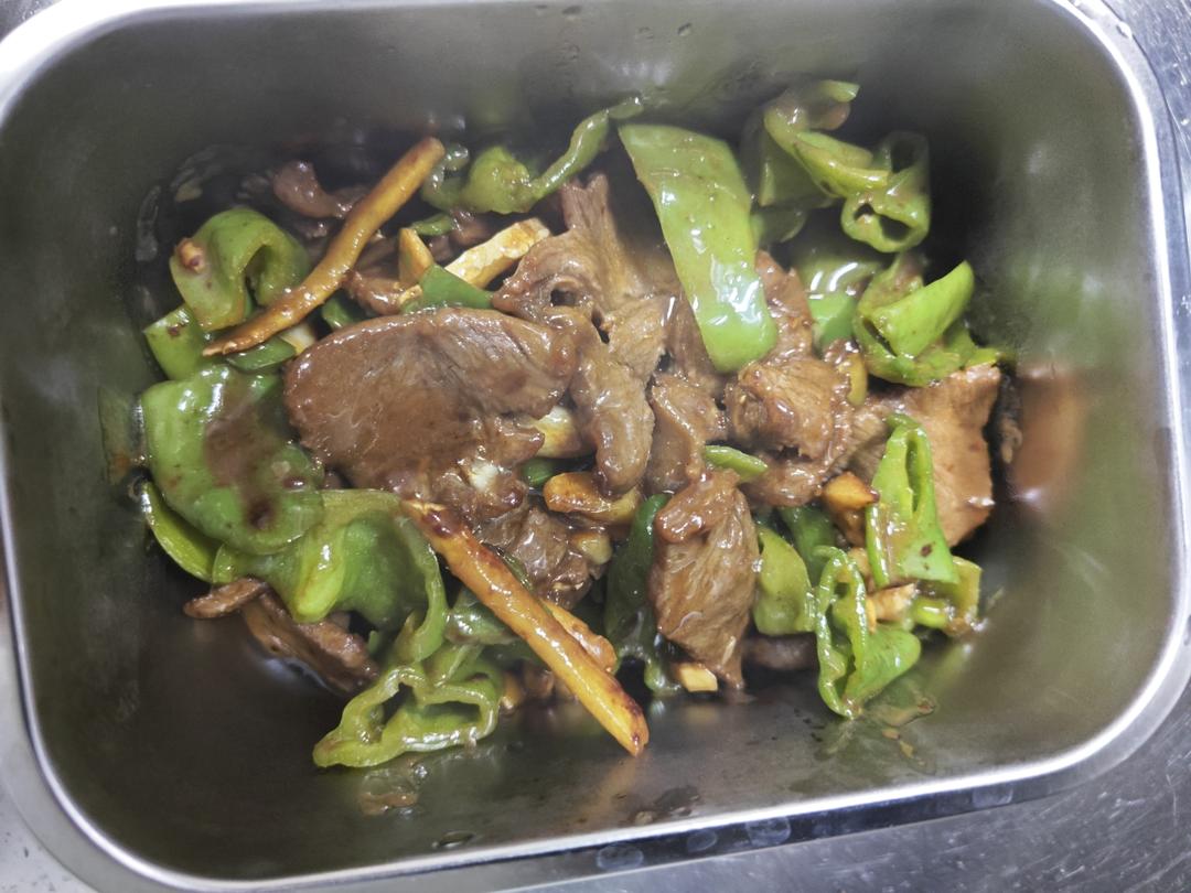 青椒炒牛肉
