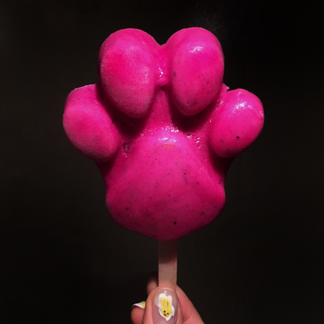 风暴小拳拳做的爪爪冰棍