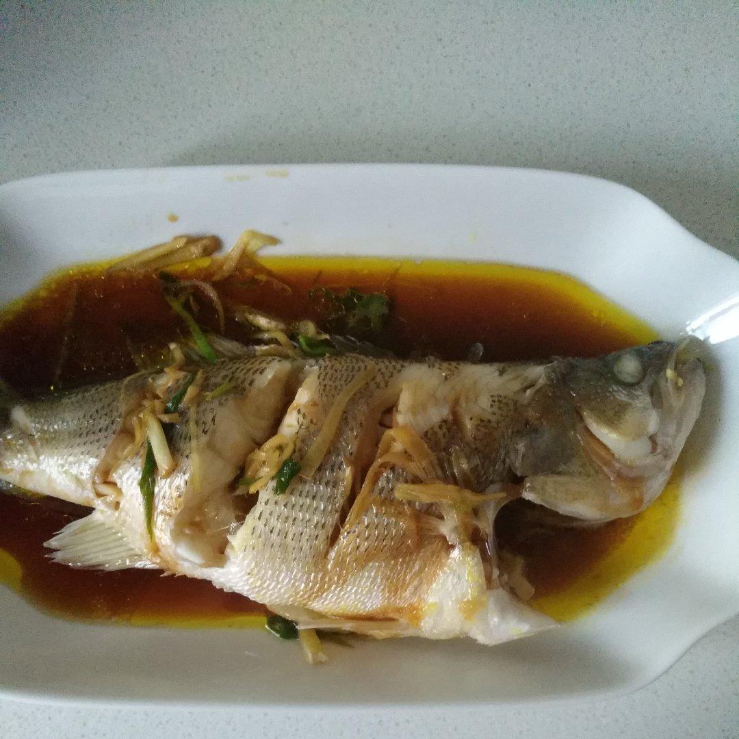 超入味清蒸鱼～清蒸鲈鱼桂花鱼（家常独创）