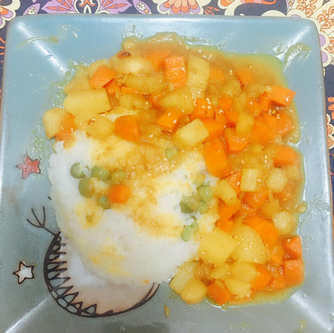 咖喱土豆饭