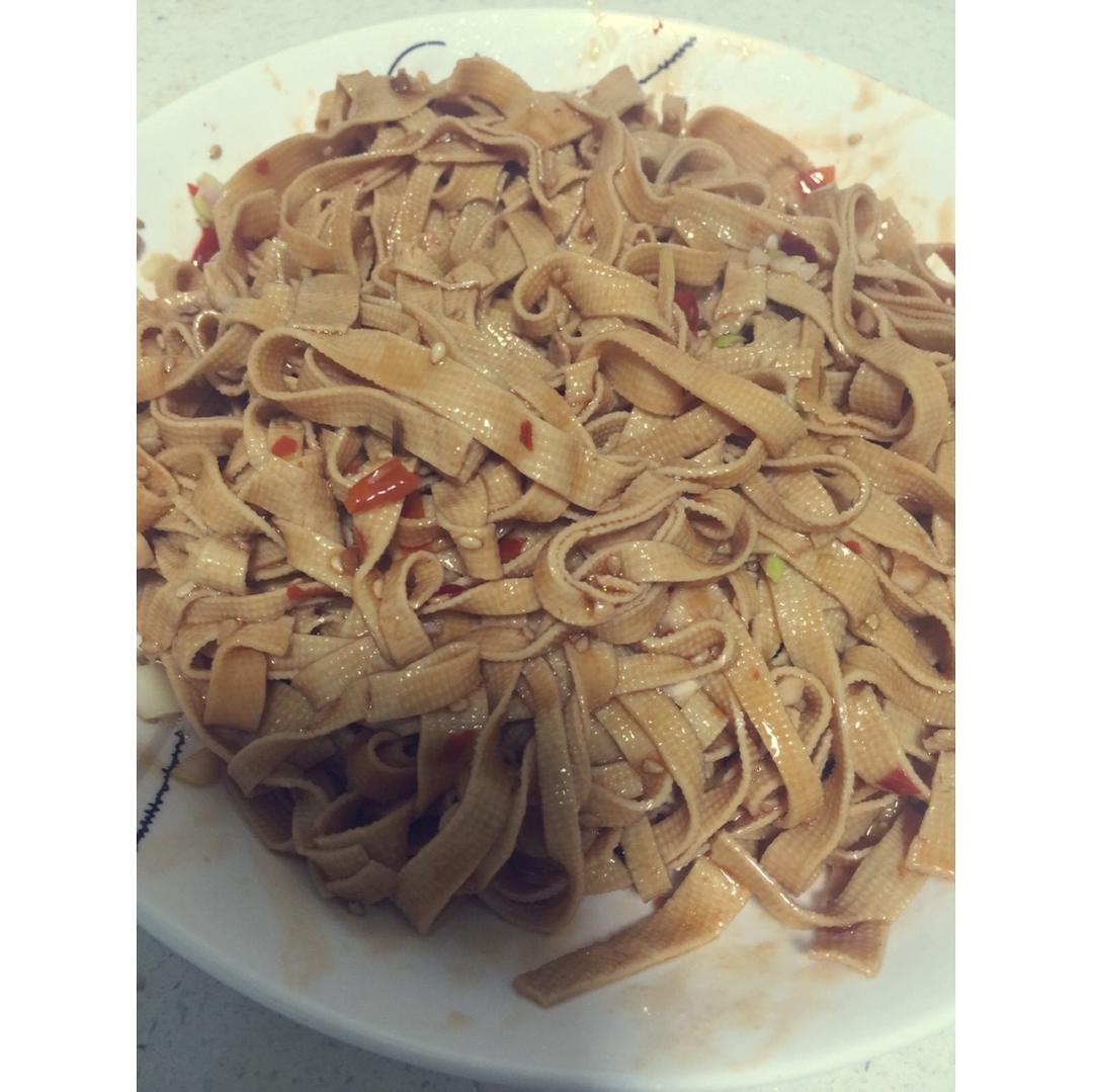 油淋干豆腐