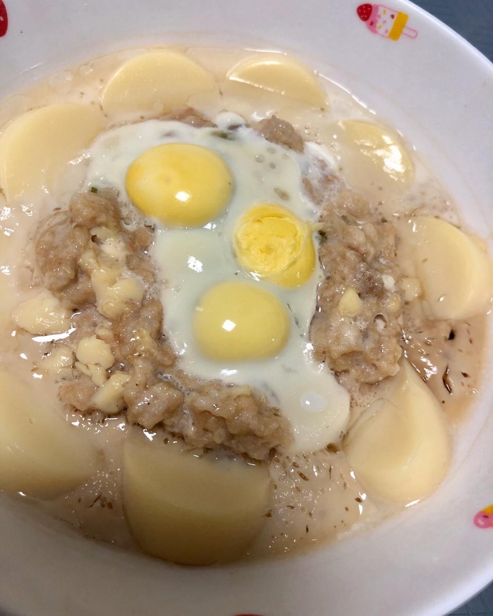 日本豆腐蒸肉沫