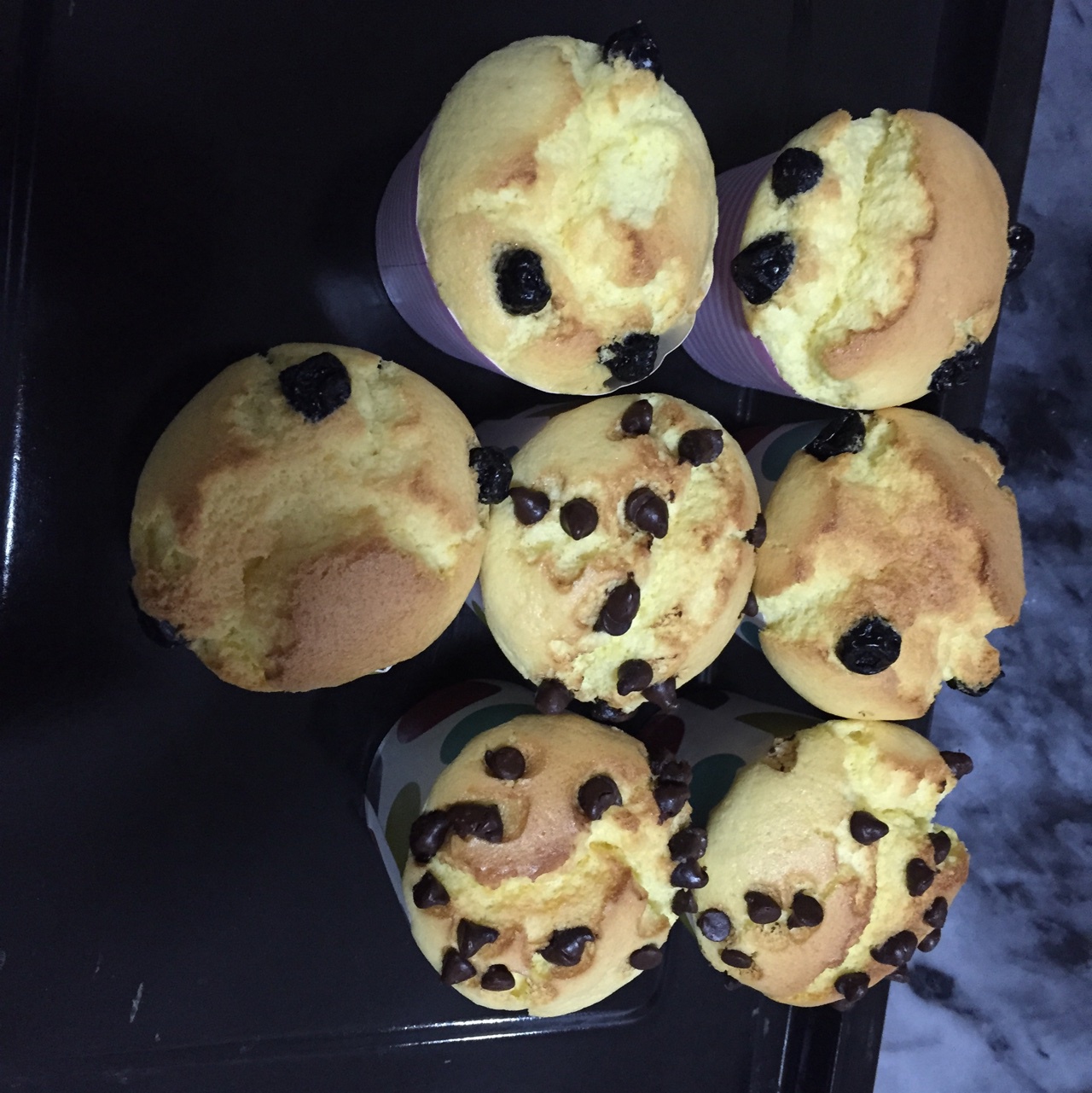 软绵绵的纸杯蛋糕