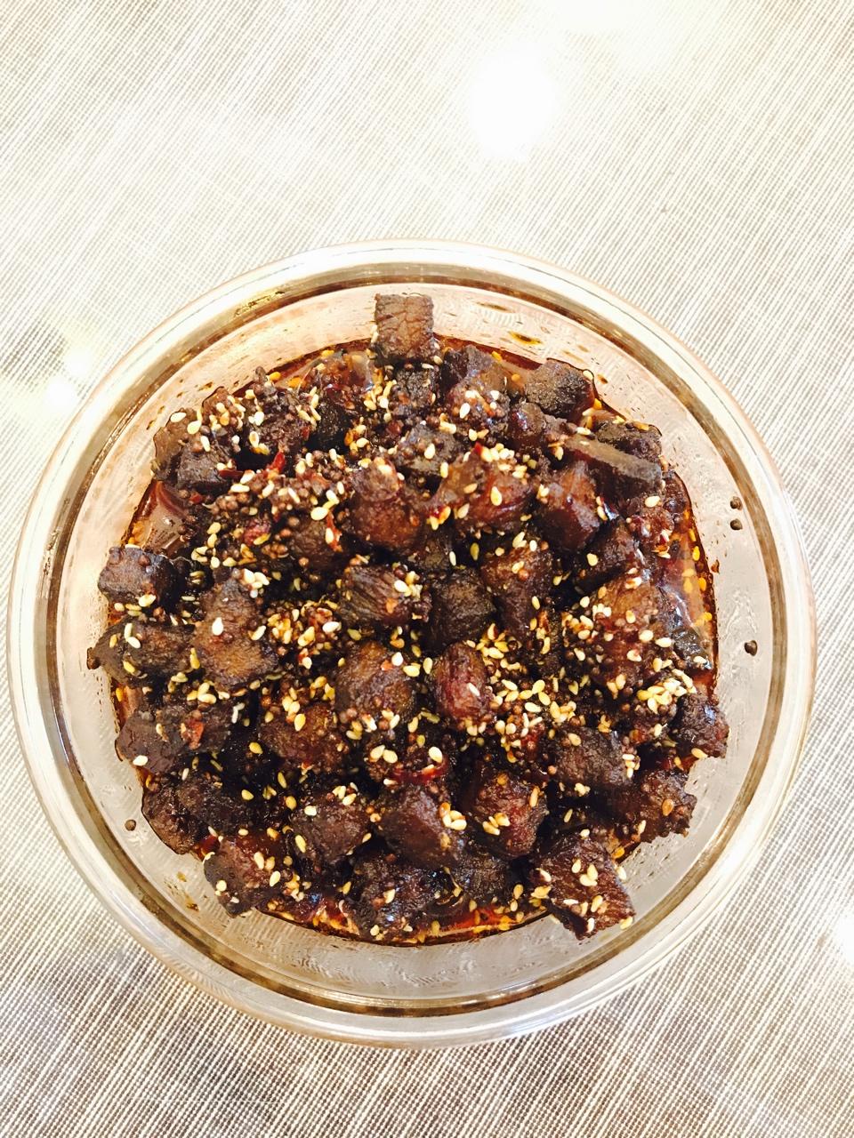 麻辣牛肉丁