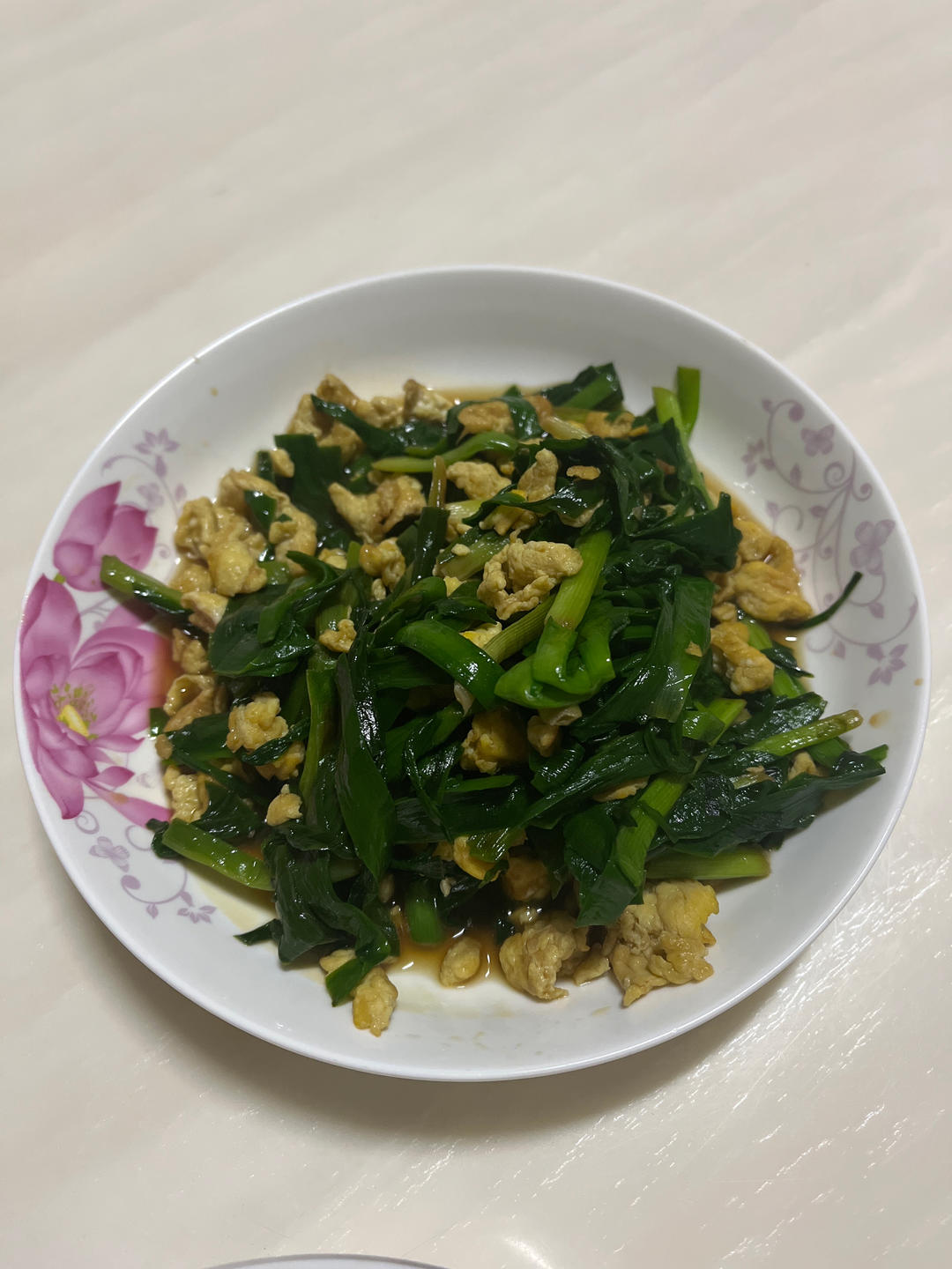 韭菜炒鸡蛋
