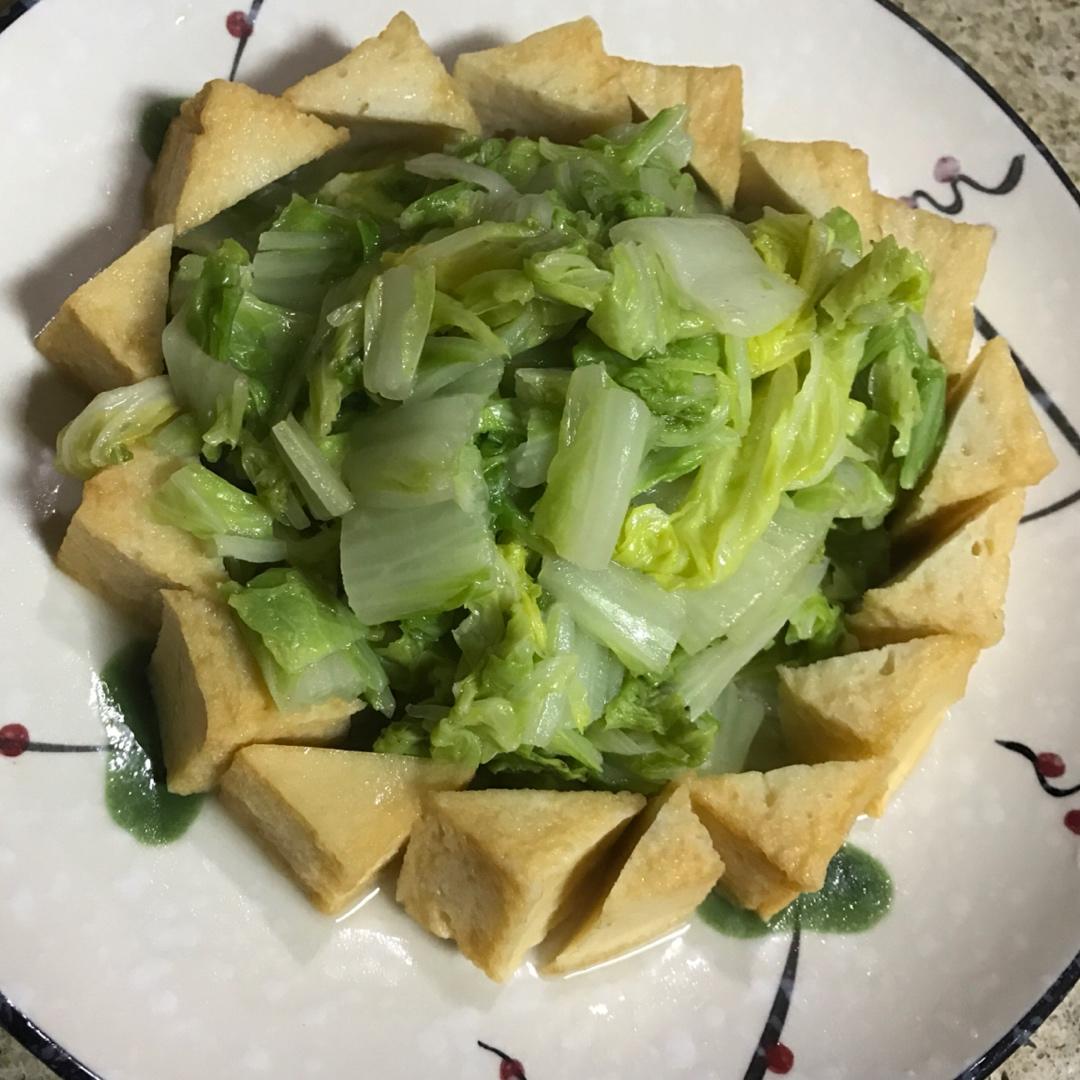 鱼豆腐炖白菜