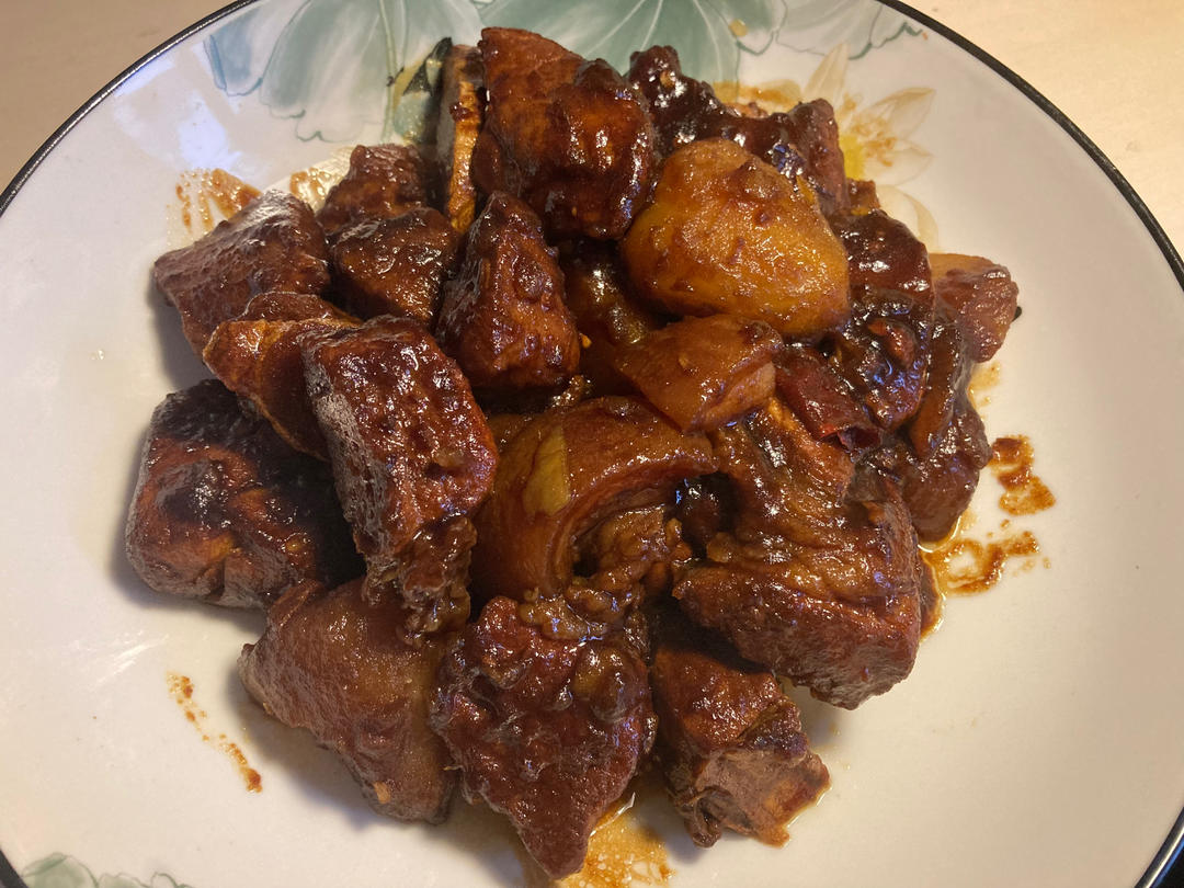 不焯水不放油的家常红烧肉