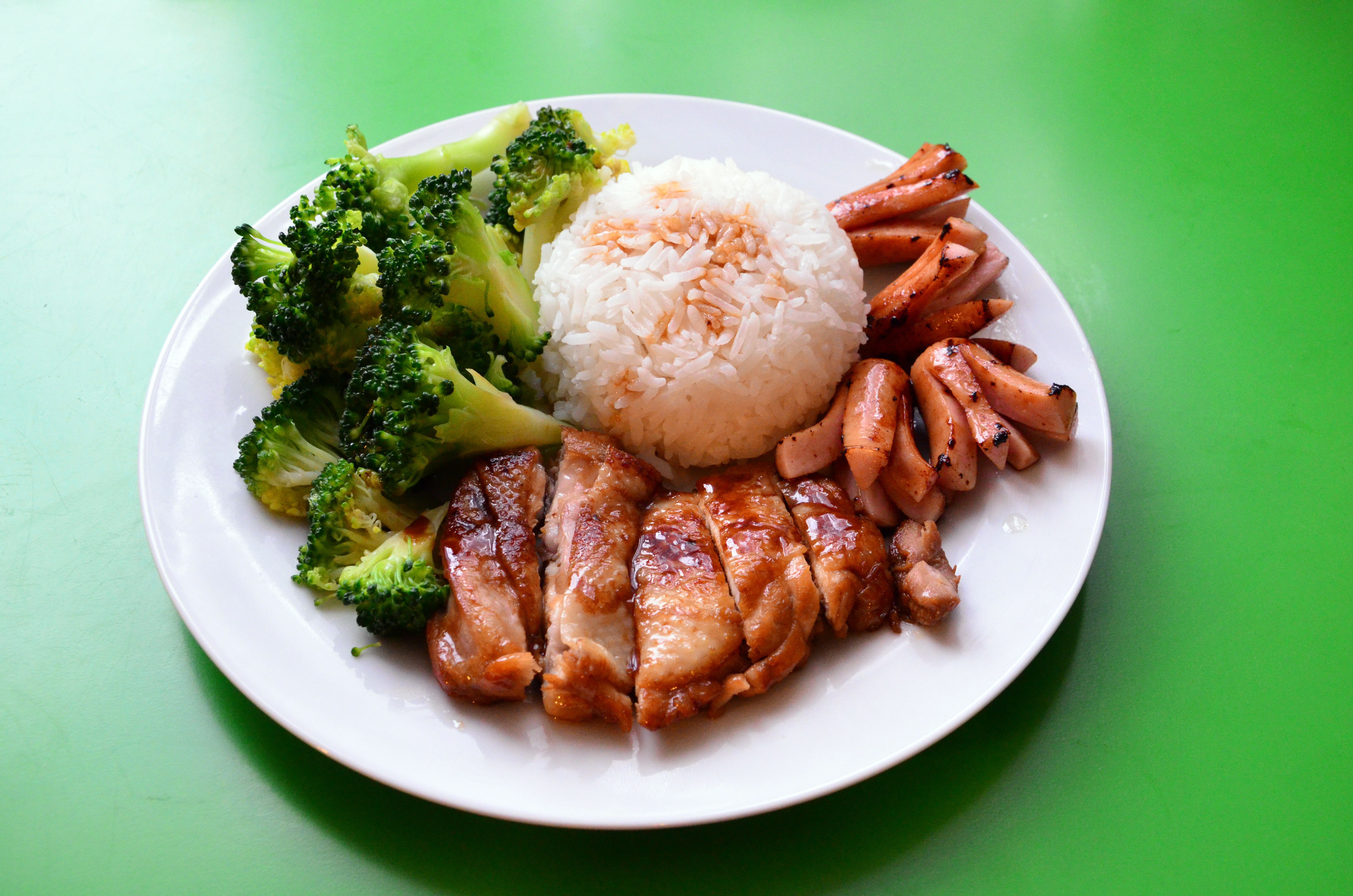 日式照烧鸡腿饭