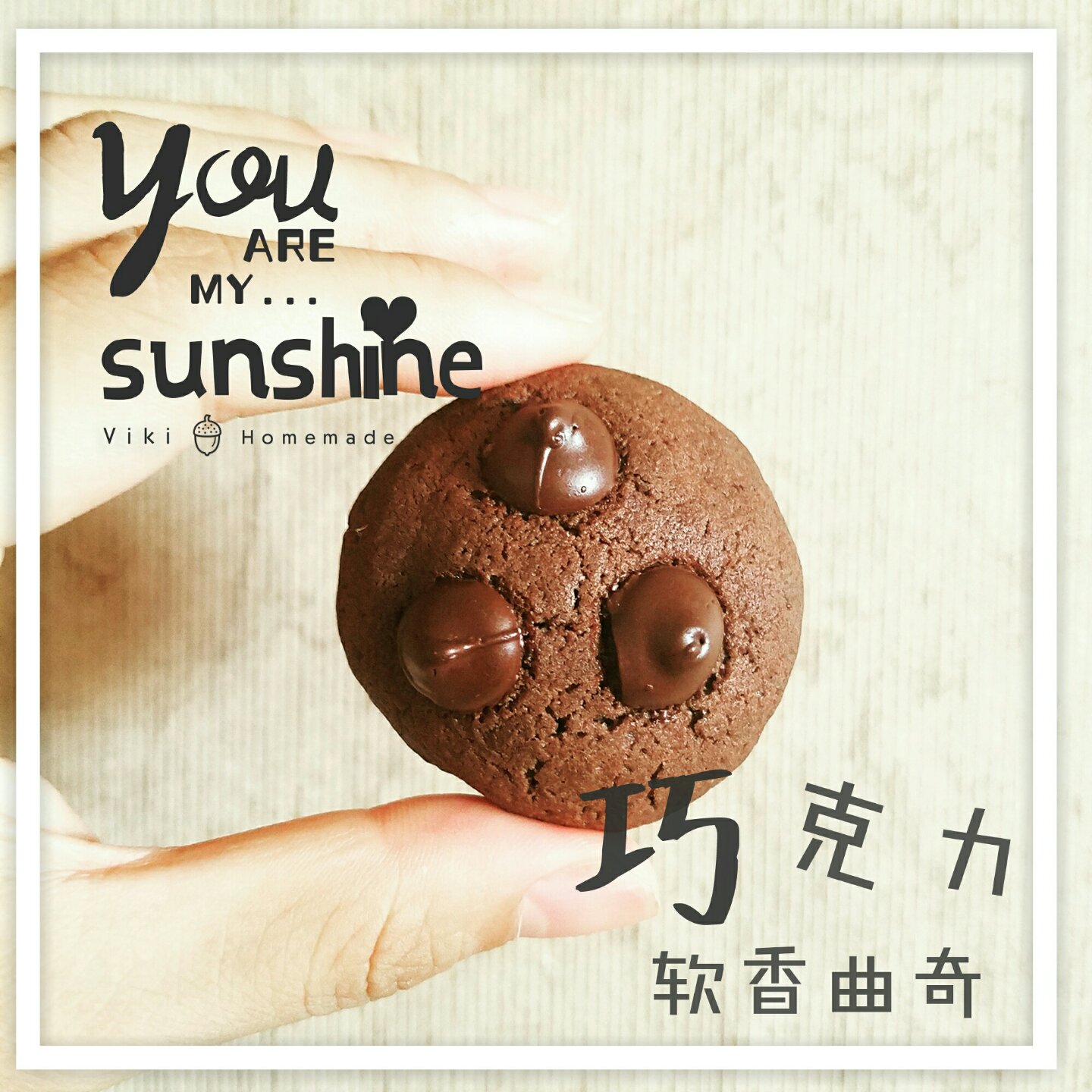 低油少糖巧克力软香曲奇(趣多多)