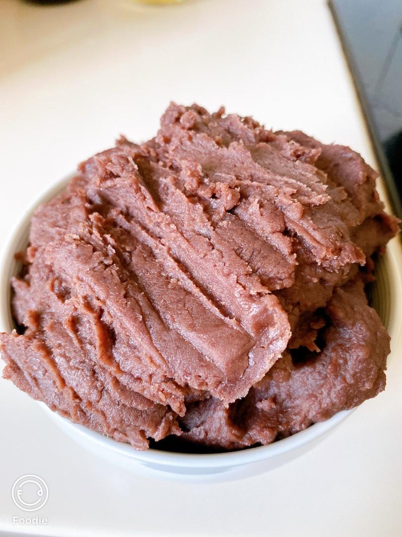 超细腻蛋黄酥豆沙馅