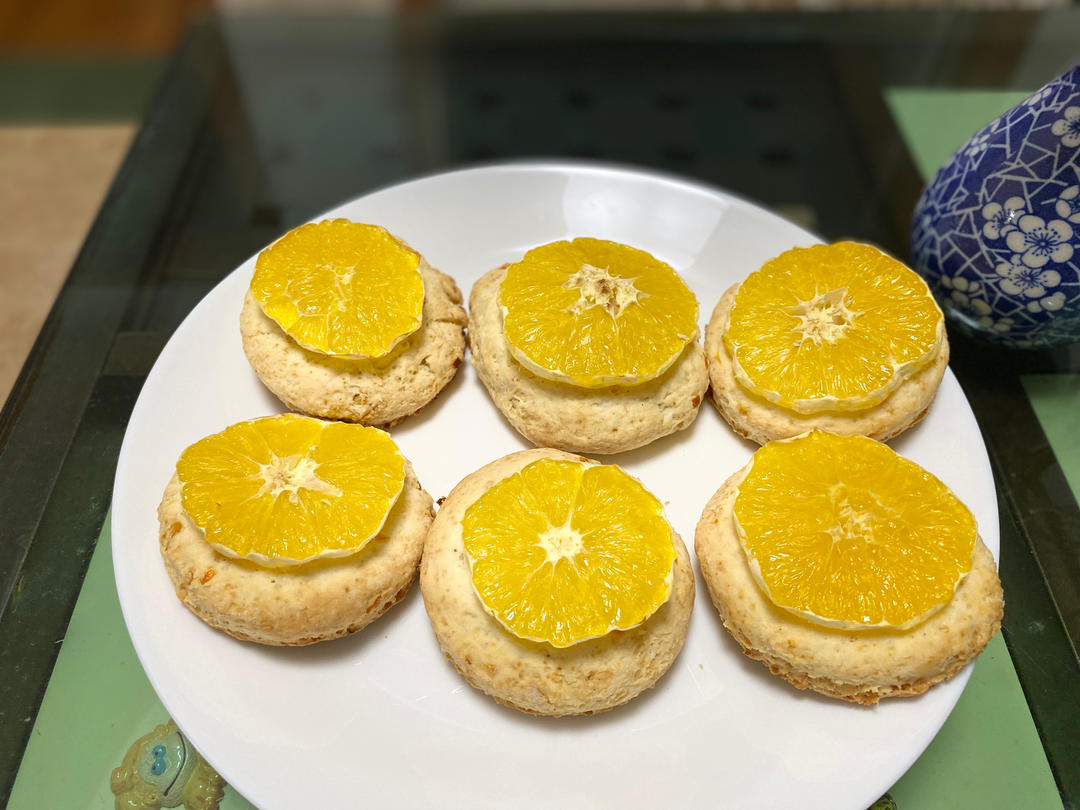 酥松的香橙司康