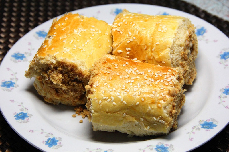 肉松面包卷