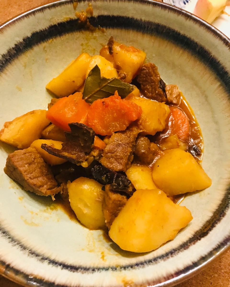 压力锅版土豆炖牛肉