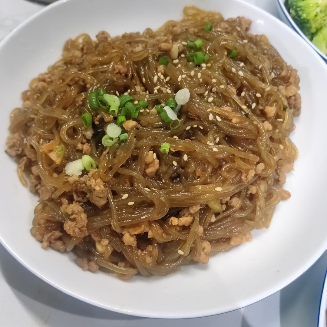 蚂蚁上树(肉末炒粉丝)超下饭‼️十分钟搞定