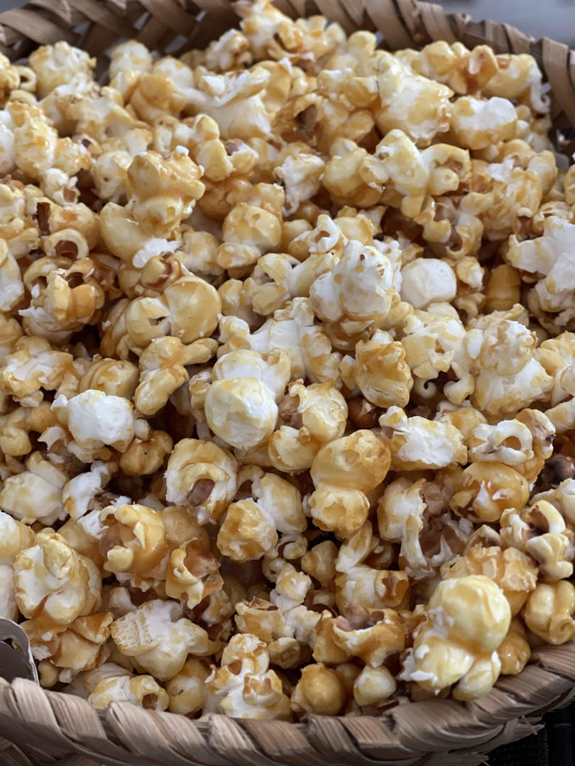 一招搞定小朋友的黄油焦糖爆米花，简单又好吃